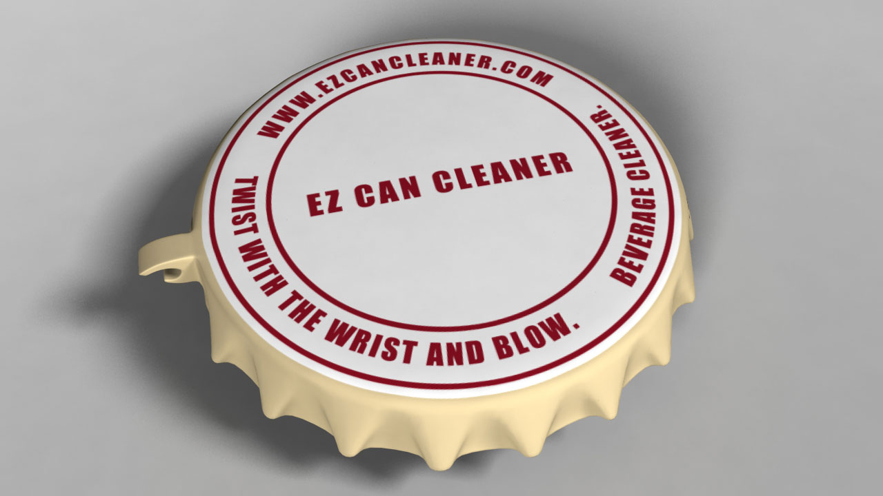 EZ can cleaner bottle opener full